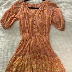 Spell & the gypsy floral mini dress